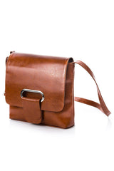 Natural leather bag model 173189 Galanter - ElrubEcom