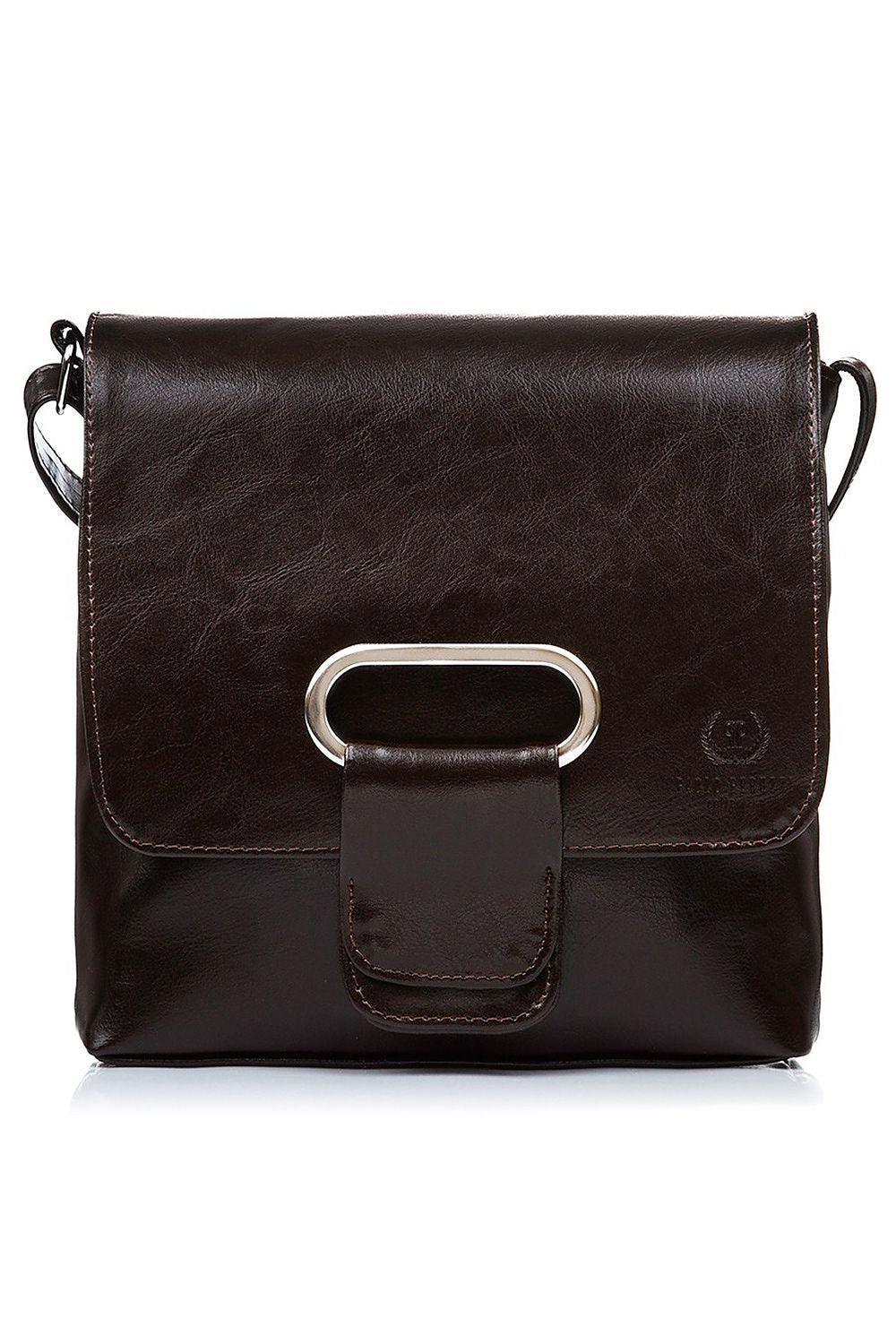 Natural leather bag model 173189 Galanter - ElrubEcom