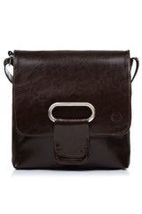 Natural leather bag model 173189 Galanter - ElrubEcom