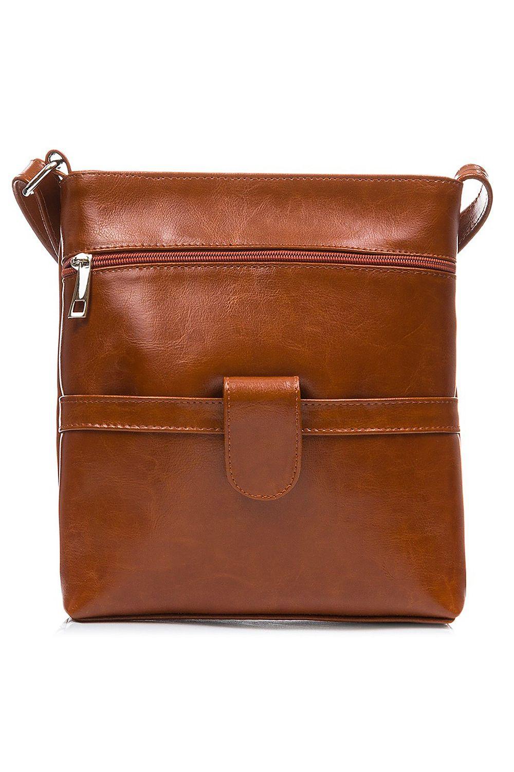 Natural leather bag model 173191 Galanter - ElrubEcom