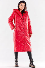 Coat model 173878 awama - ElrubEcom