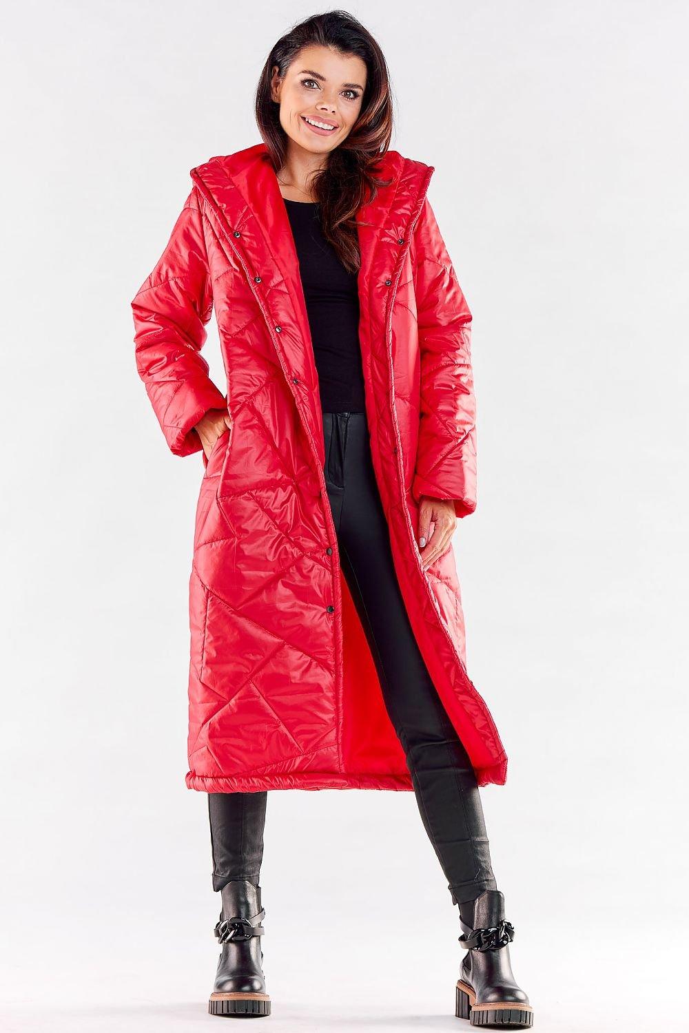 Coat model 173878 awama - ElrubEcom