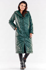 Coat model 173878 awama - ElrubEcom