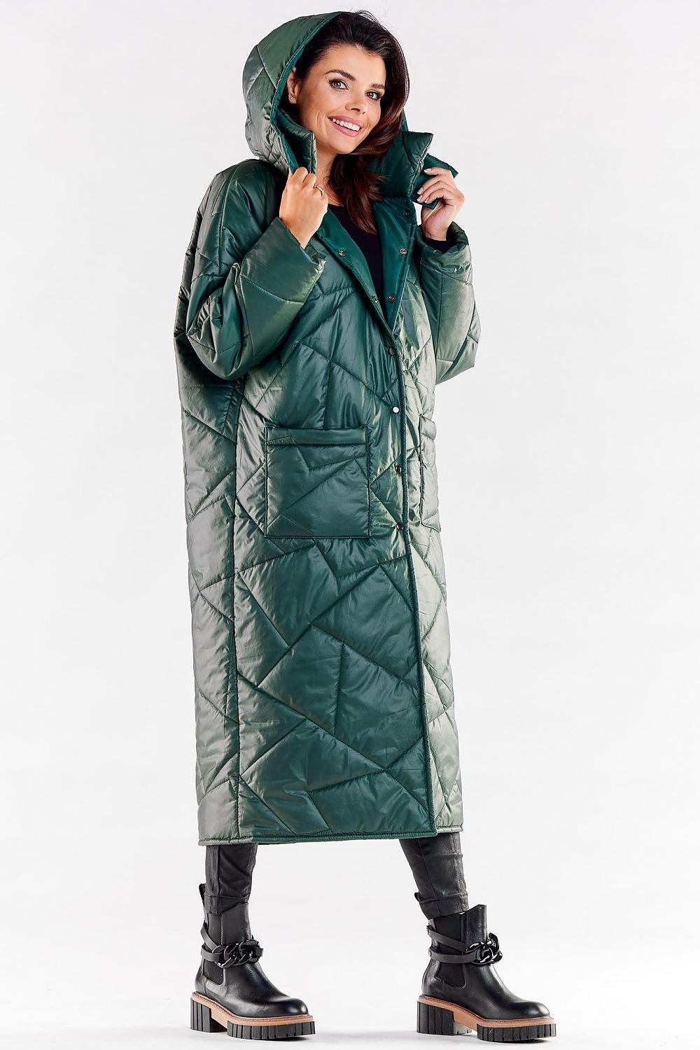 Coat model 173881 awama - ElrubEcom