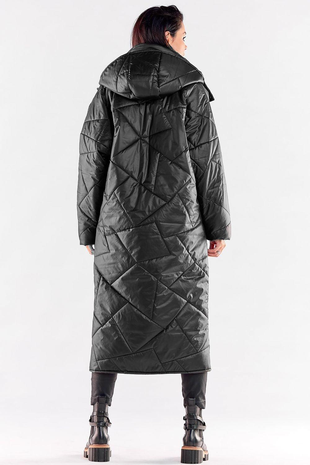 Coat model 173881 awama - ElrubEcom