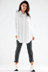 Long sleeve shirt model 173912 awama - ElrubEcom