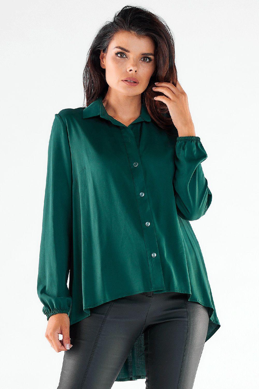 Long sleeve shirt model 173916 awama - ElrubEcom