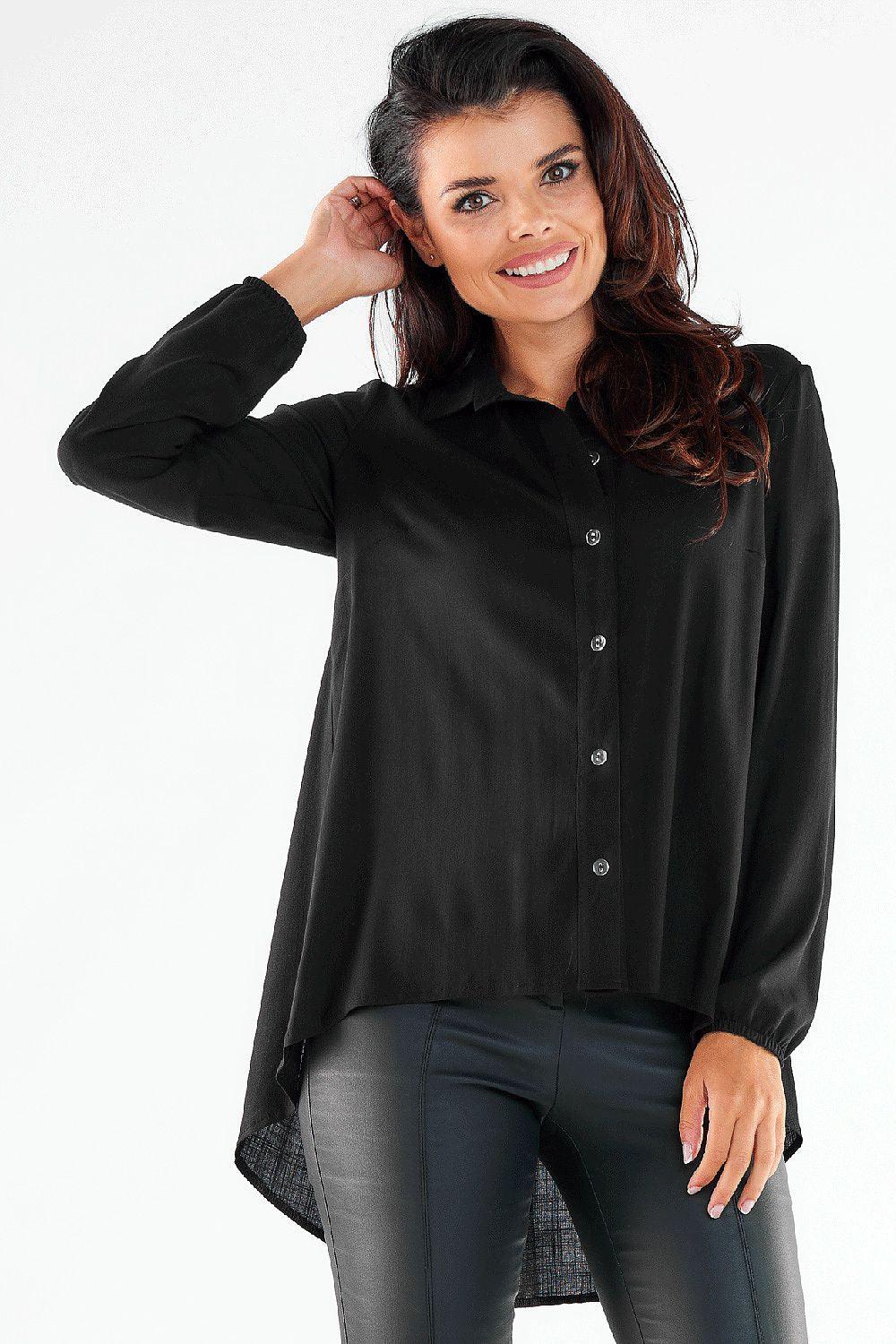 Long sleeve shirt model 173916 awama - ElrubEcom