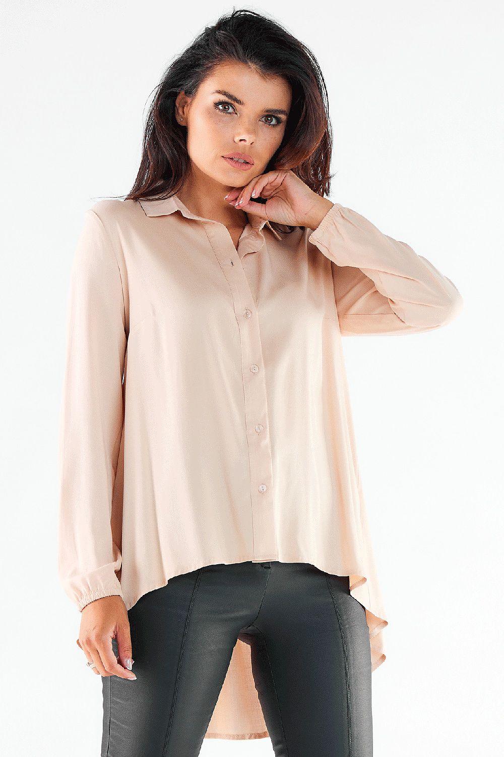 Long sleeve shirt model 173916 awama - ElrubEcom