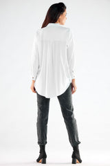 Long sleeve shirt model 173924 awama - ElrubEcom