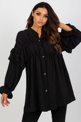 Long sleeve shirt model 175675 Och Bella - ElrubEcom