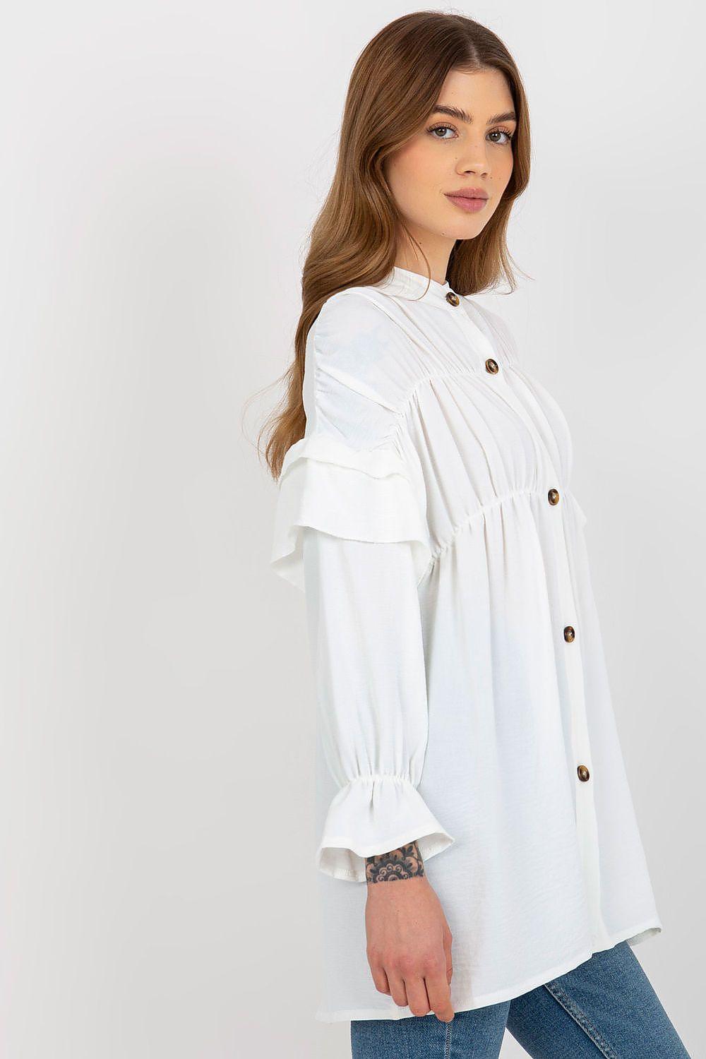 Long sleeve shirt model 175675 Och Bella - ElrubEcom