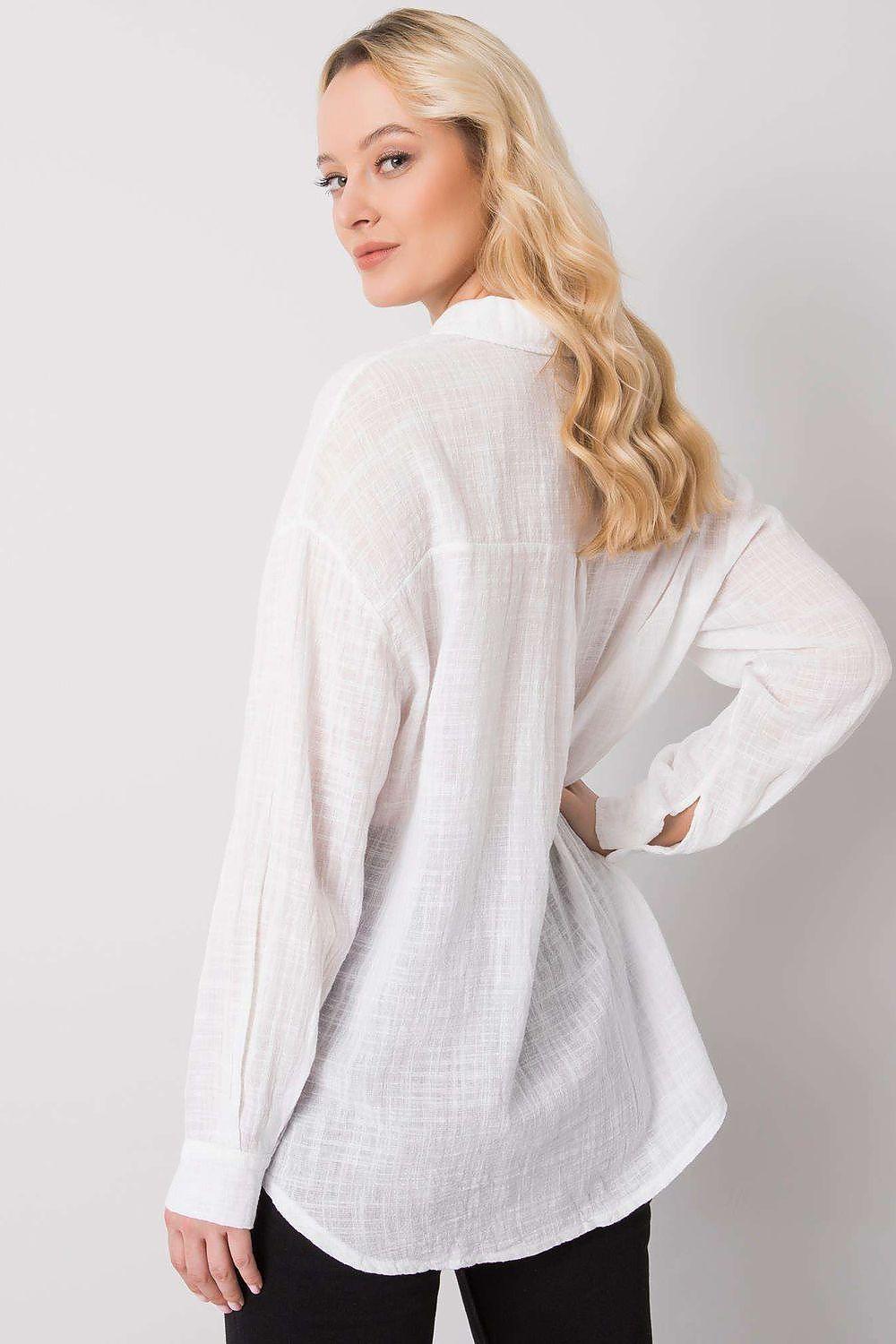 Long sleeve shirt model 179983 Och Bella - ElrubEcom