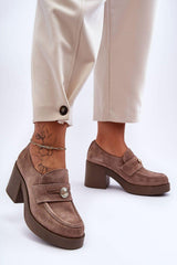 Heeled low shoes model 183950 Step in style - ElrubEcom