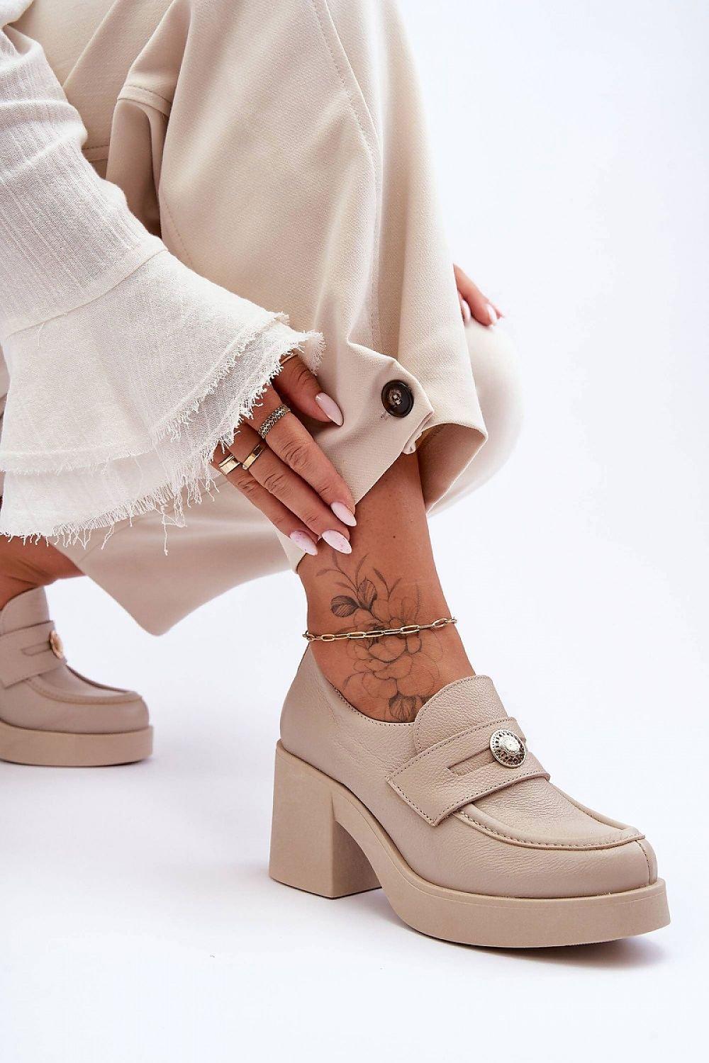 Heeled low shoes model 183950 Step in style - ElrubEcom