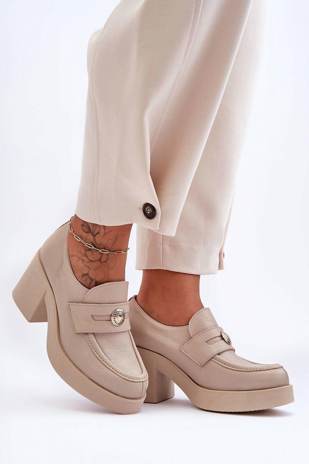 Heeled low shoes model 183950 Step in style - ElrubEcom