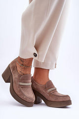 Heeled low shoes model 183964 Step in style - ElrubEcom