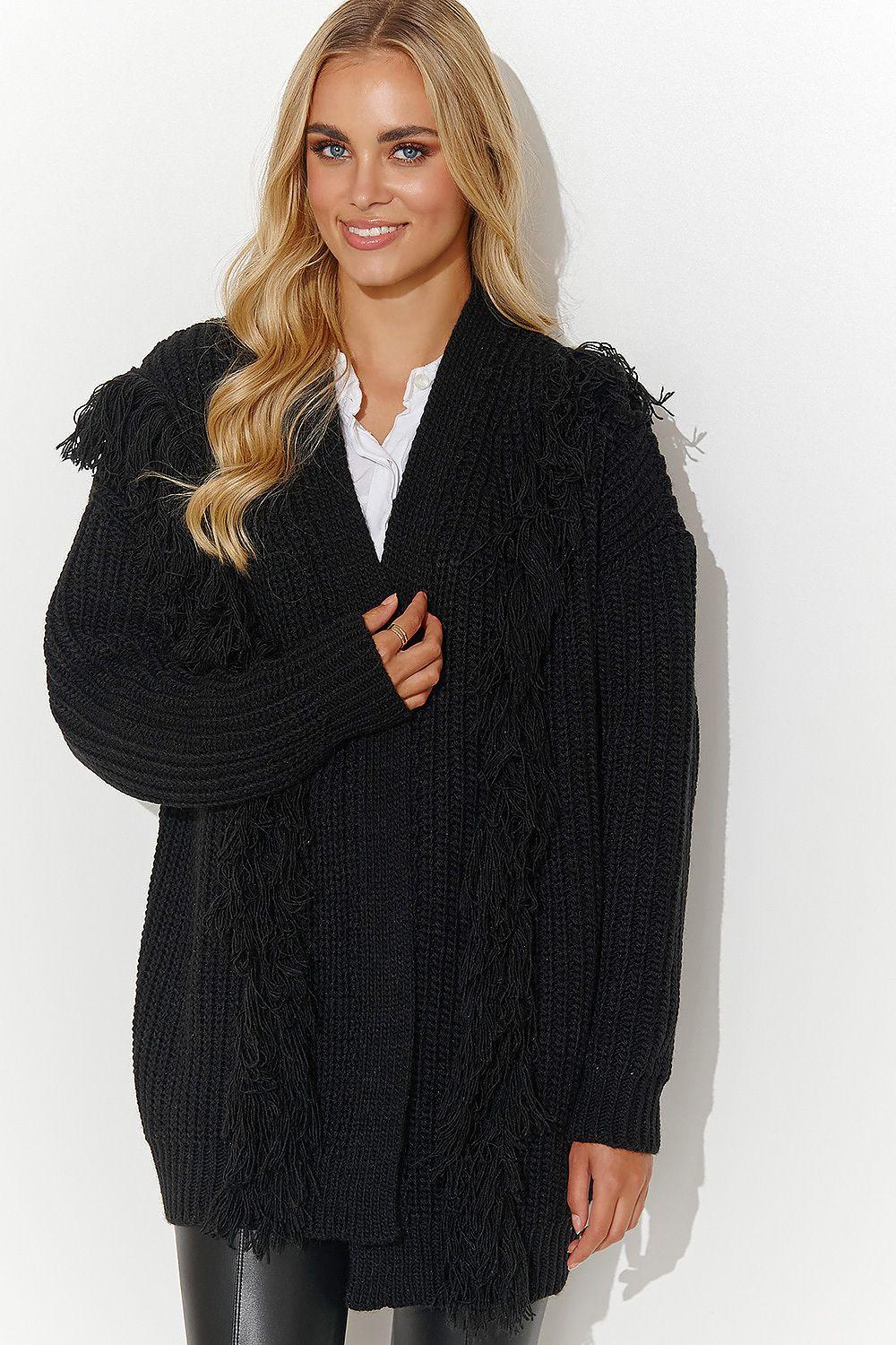 Cardigan model 185224 Makadamia - ElrubEcom