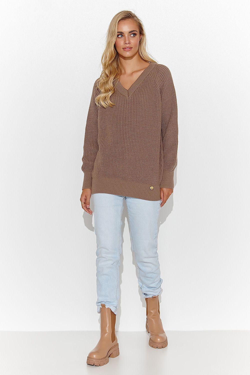 Jumper model 184787 Makadamia - ElrubEcom