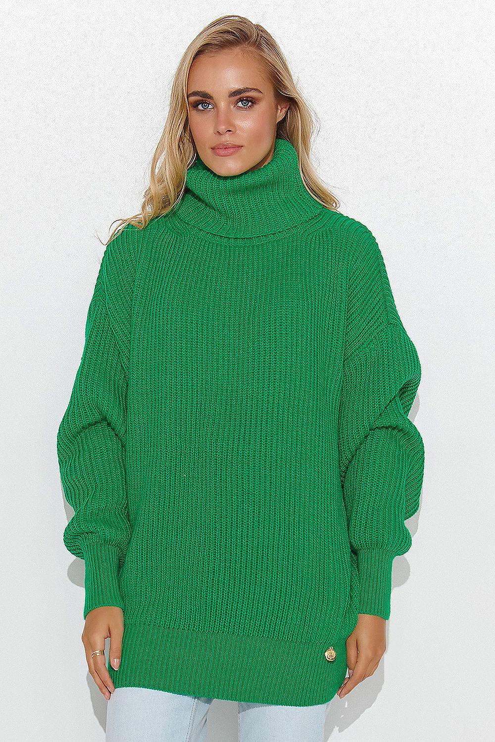 Turtleneck model 185216 Makadamia - ElrubEcom