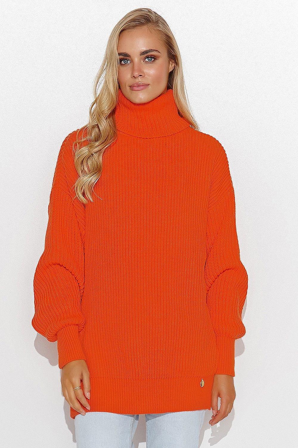 Turtleneck model 185216 Makadamia - ElrubEcom