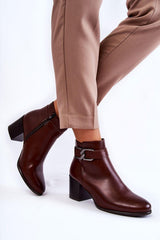 Heel boots model 185432 Step in style - ElrubEcom