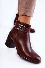 Heel boots model 185432 Step in style - ElrubEcom